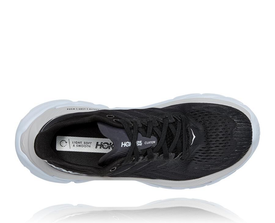 Hoka One One Hardloopschoenen Heren - Clifton Edge - Zwart/Wit - OA9471206